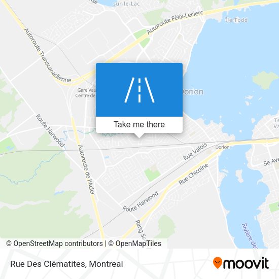 Rue Des Clématites map