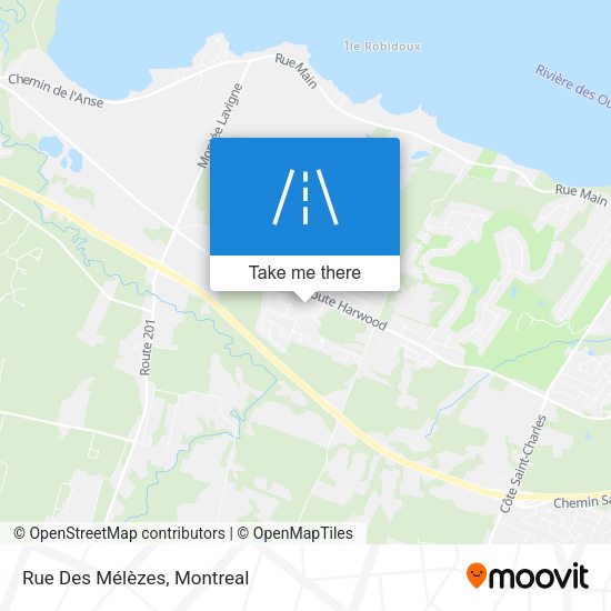 Rue Des Mélèzes map