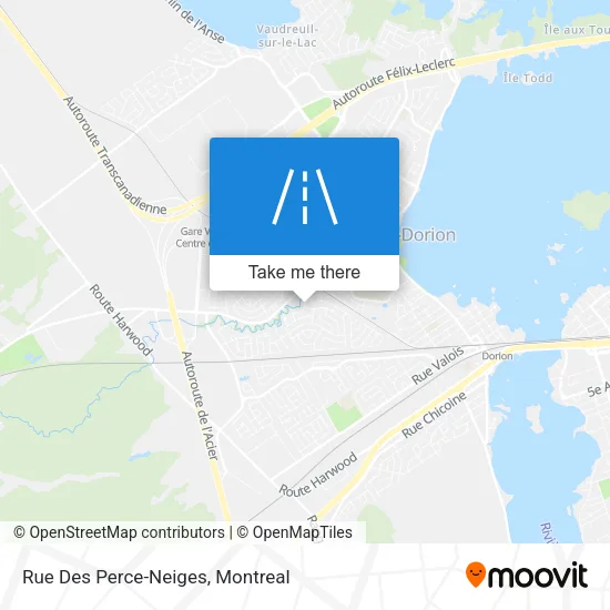 Rue Des Perce-Neiges map