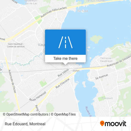 Rue Édouard map