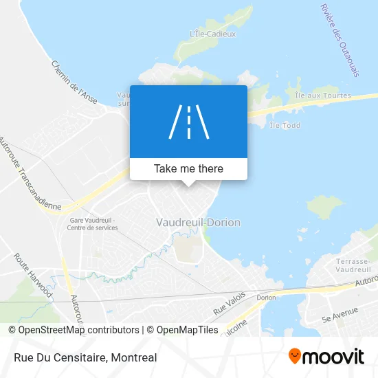 Rue Du Censitaire map