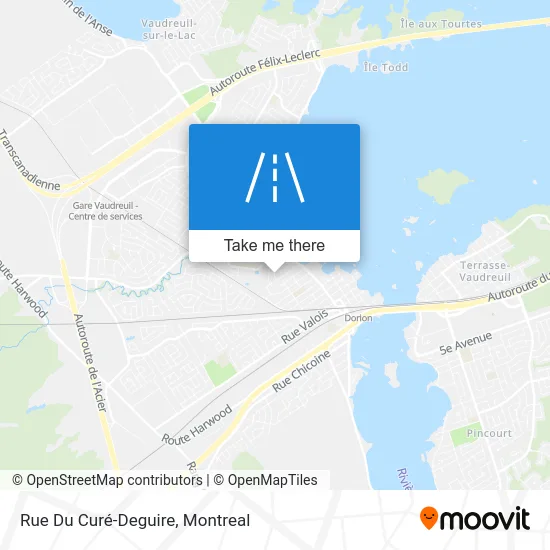 Rue Du Curé-Deguire map