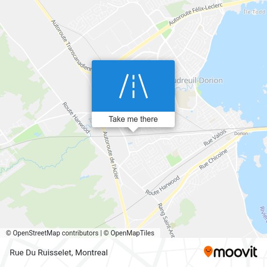 Rue Du Ruisselet map