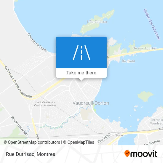Rue Dutrisac map