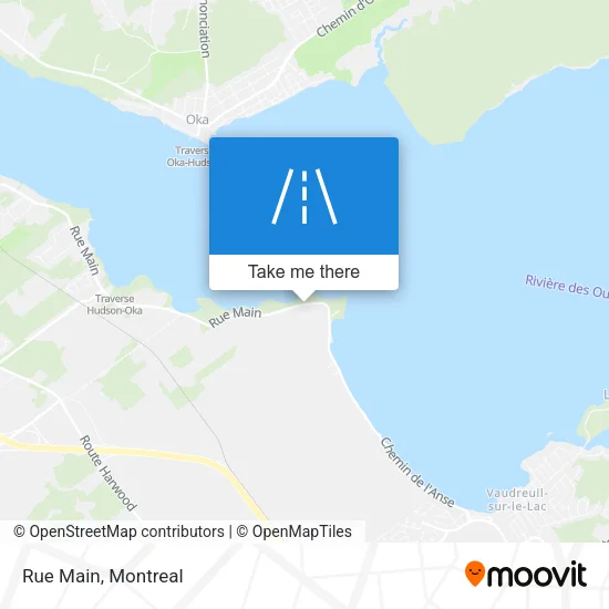 Rue Main map