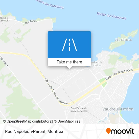 Rue Napoléon-Parent map