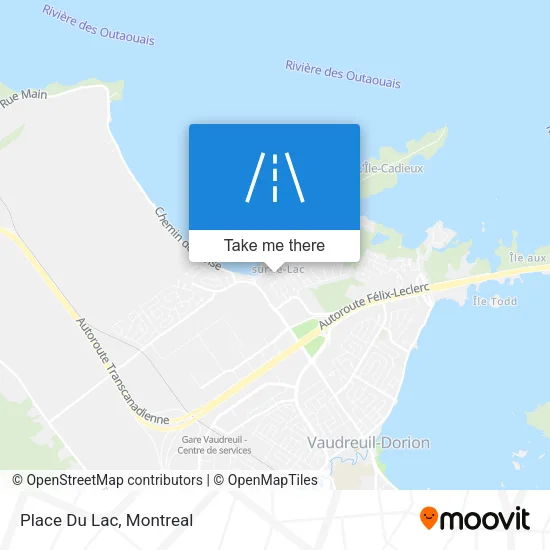 Place Du Lac map