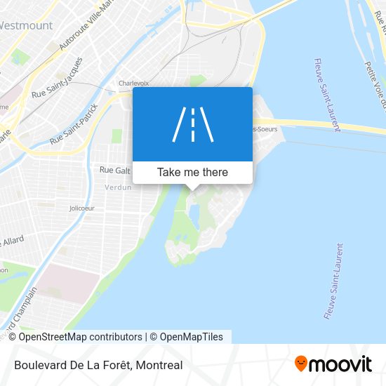 Boulevard De La Forêt map