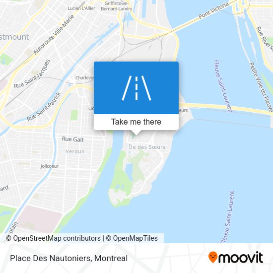 Place Des Nautoniers map