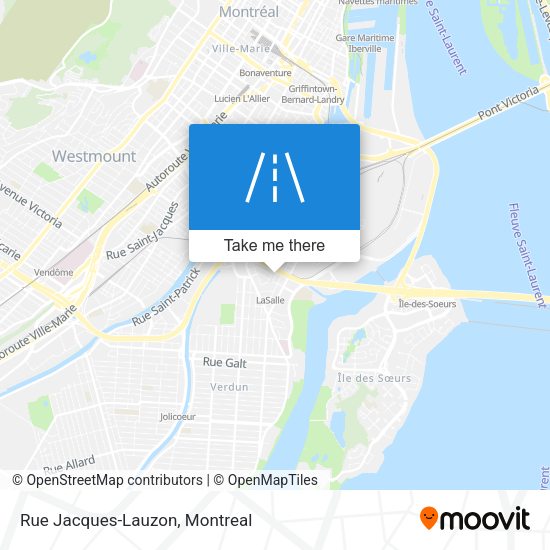 Rue Jacques-Lauzon map