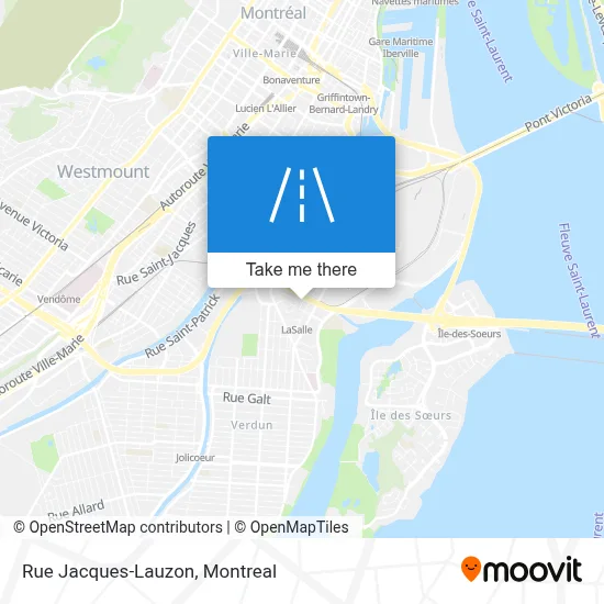 Rue Jacques-Lauzon map