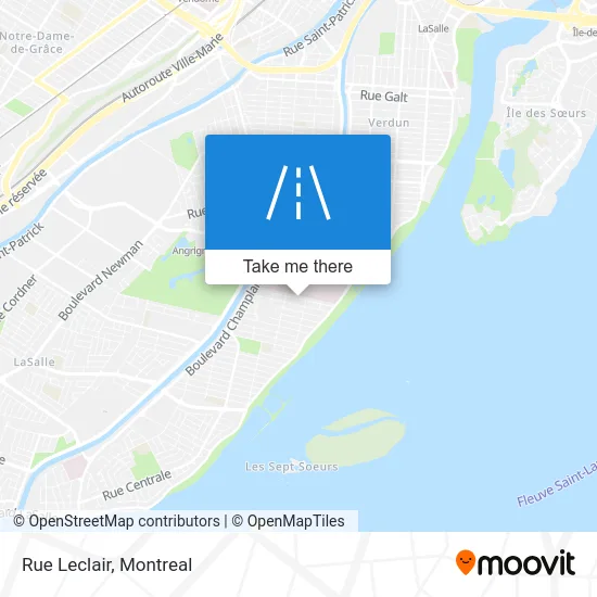 Rue Leclair map