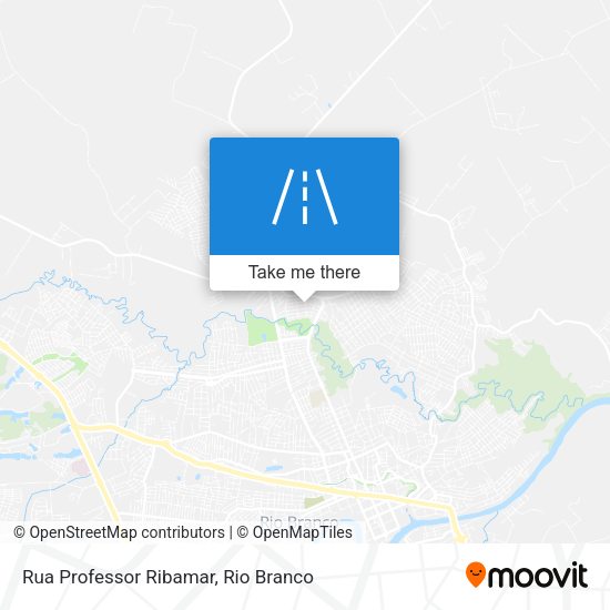 Rua Professor Ribamar map