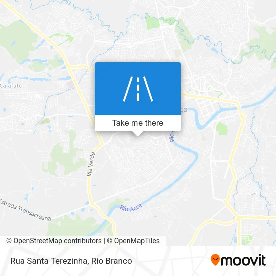 Rua Santa Terezinha map
