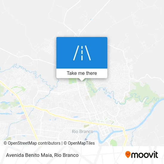 Avenida Benito Maia map
