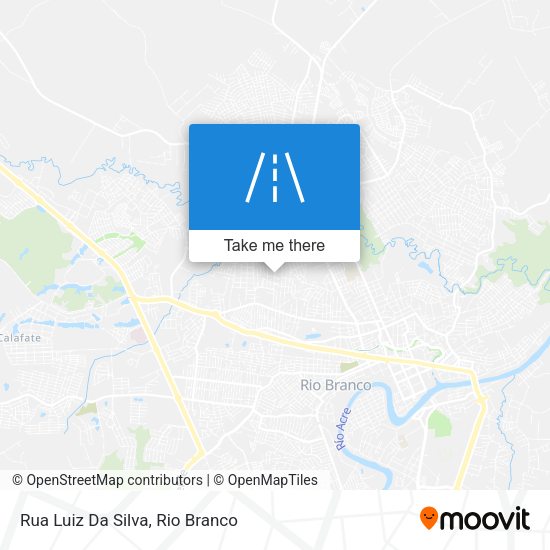 Rua Luiz Da Silva map