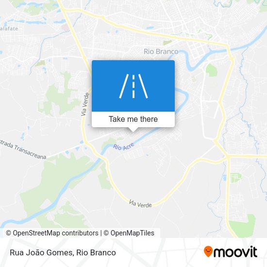 Rua João Gomes map