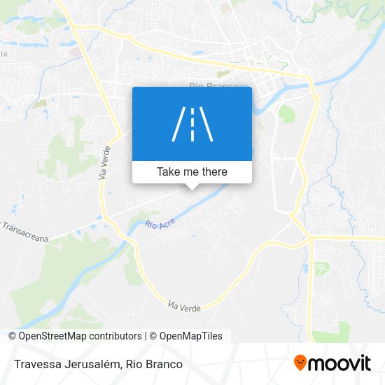 Travessa Jerusalém map
