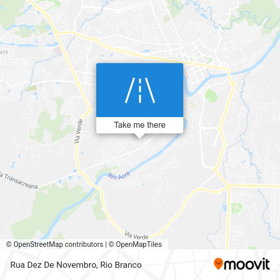 Mapa Rua Dez De Novembro