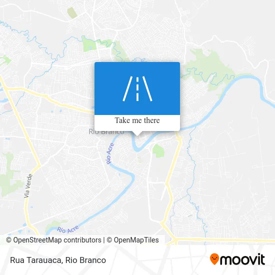 Rua Tarauaca map