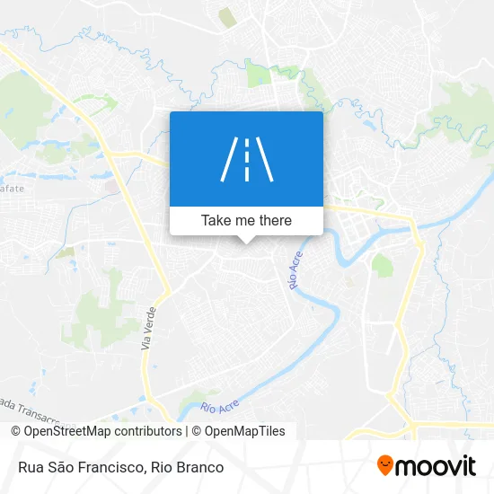 Rua São Francisco map