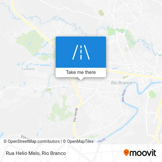 Rua Helio Melo map