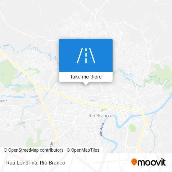 Rua Londrina map
