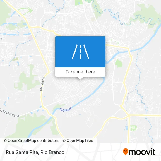 Rua Santa Rita map