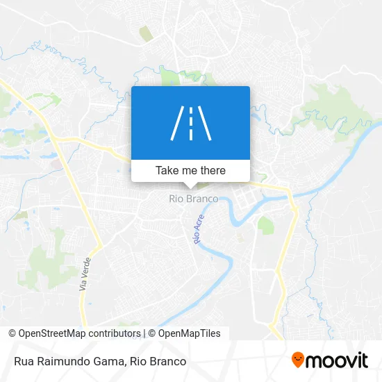 Rua Raimundo Gama map