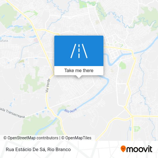 Rua Estácio De Sá map