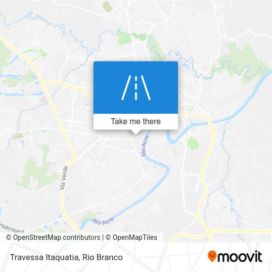 Travessa Itaquatia map