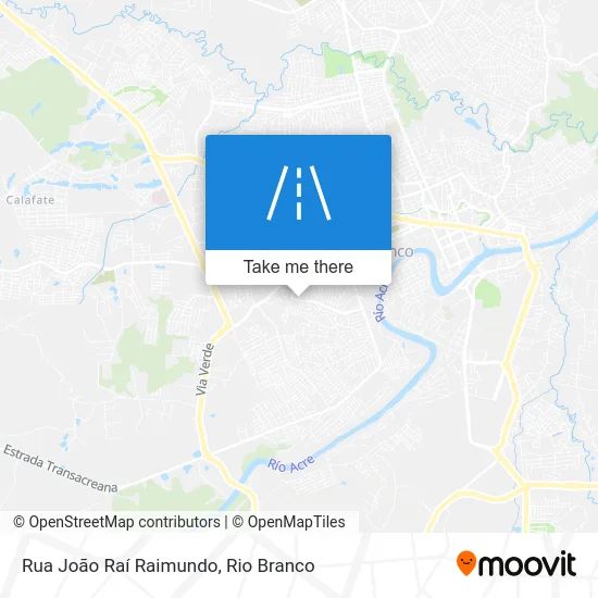Rua João Raí Raimundo map