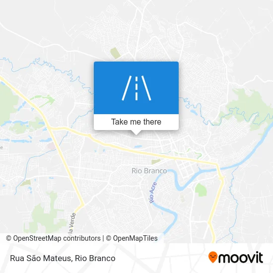 Rua São Mateus map
