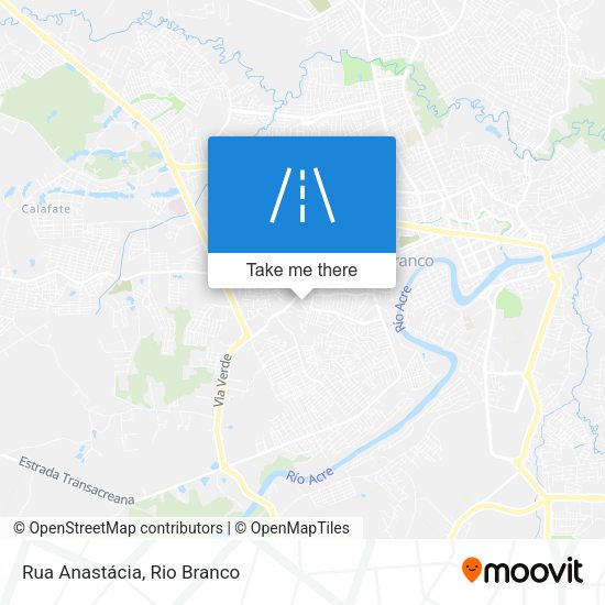Rua Anastácia map