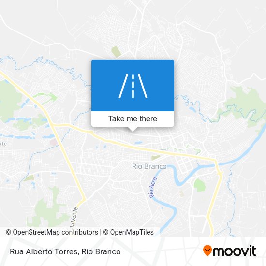 Rua Alberto Torres map