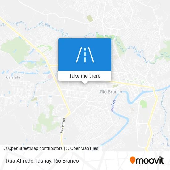 Rua Alfredo Taunay map