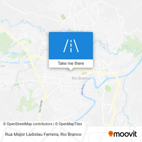 Rua Major Ladislau Ferreira map
