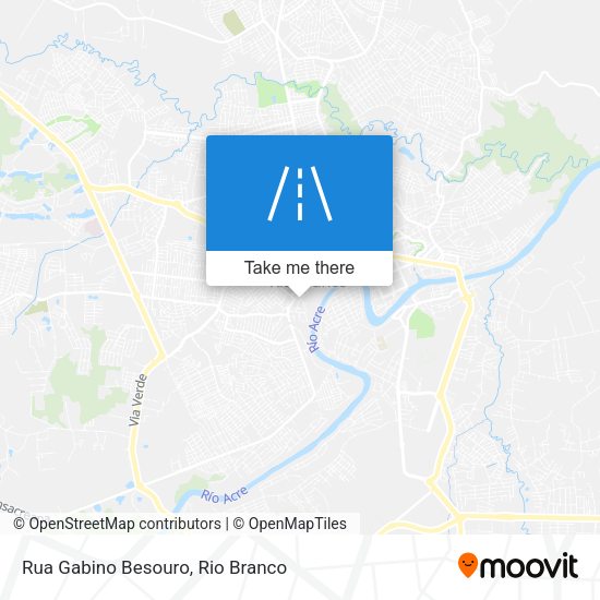 Rua Gabino Besouro map