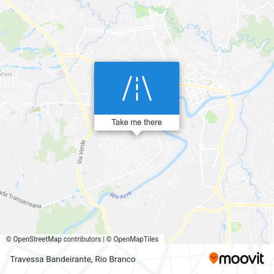 Travessa Bandeirante map