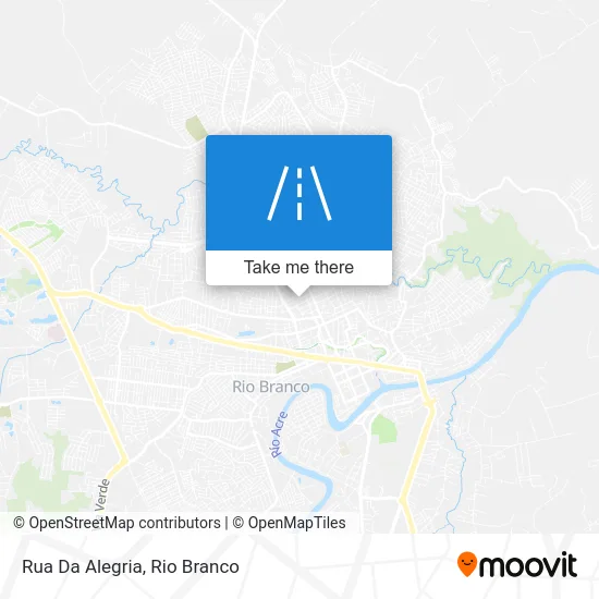 Rua Da Alegria map