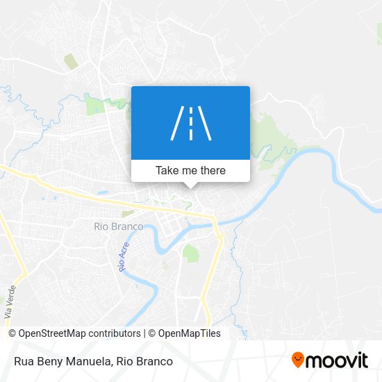 Rua Beny Manuela map