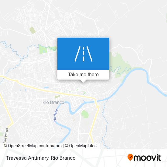 Travessa Antimary map