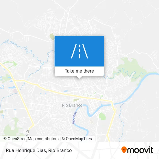 Rua Henrique Dias map