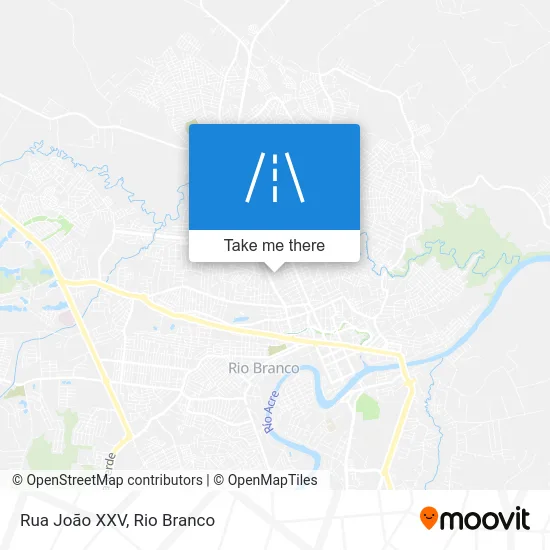 Rua João XXV map