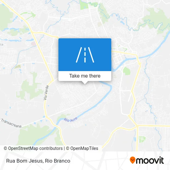 Rua Bom Jesus map