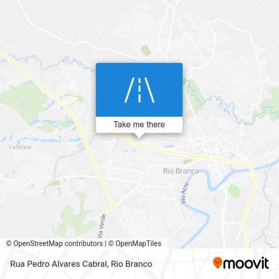Rua Pedro Alvares Cabral map