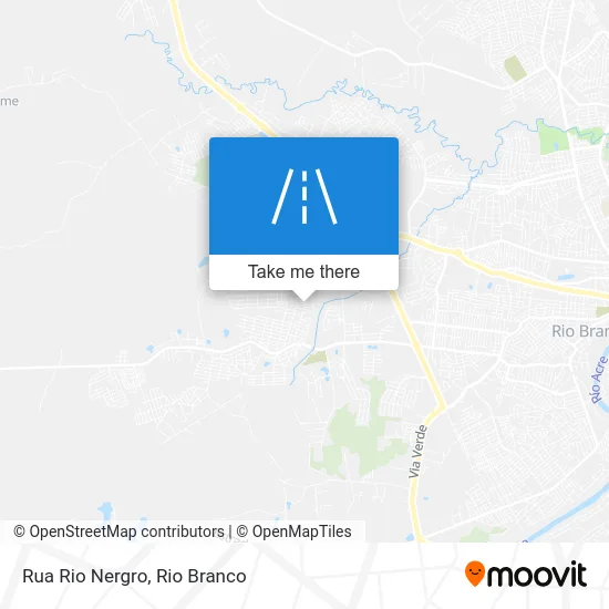 Rua Rio Nergro map
