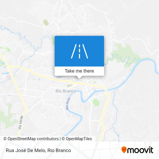 Rua José De Melo map