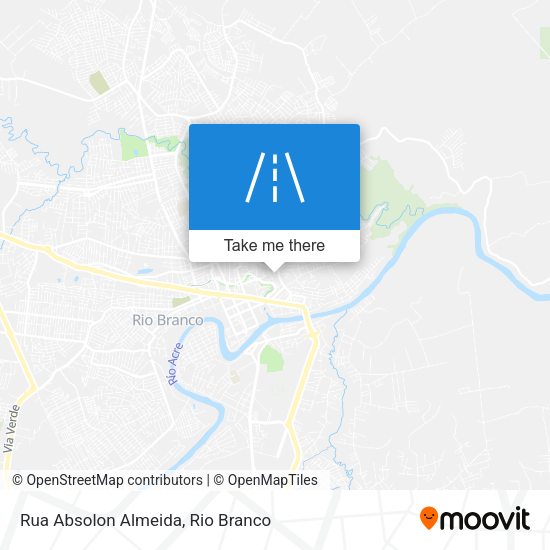 Rua Absolon Almeida map