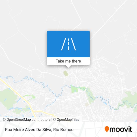 Rua Meire Alves Da Silva map
